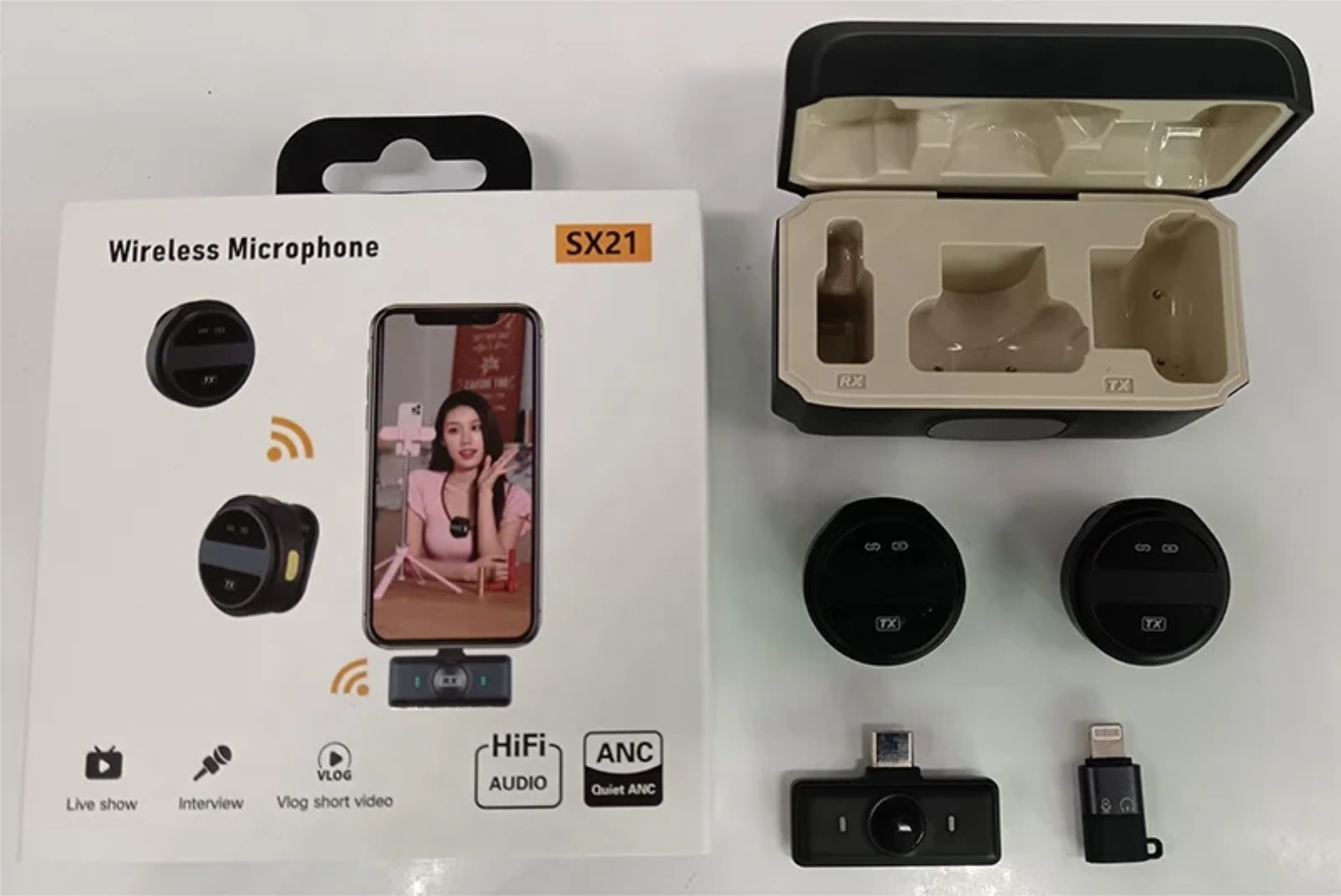 Micro SX21 (iphone + type C)